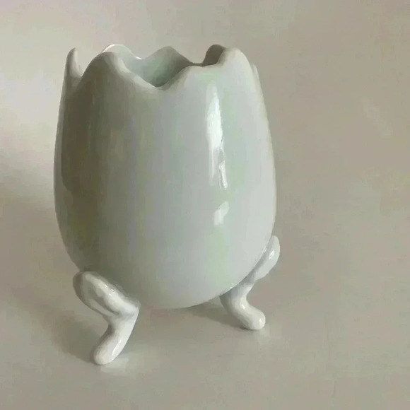 Lefton footed egg (vintage) Easter Egg - Picture 5 of 8